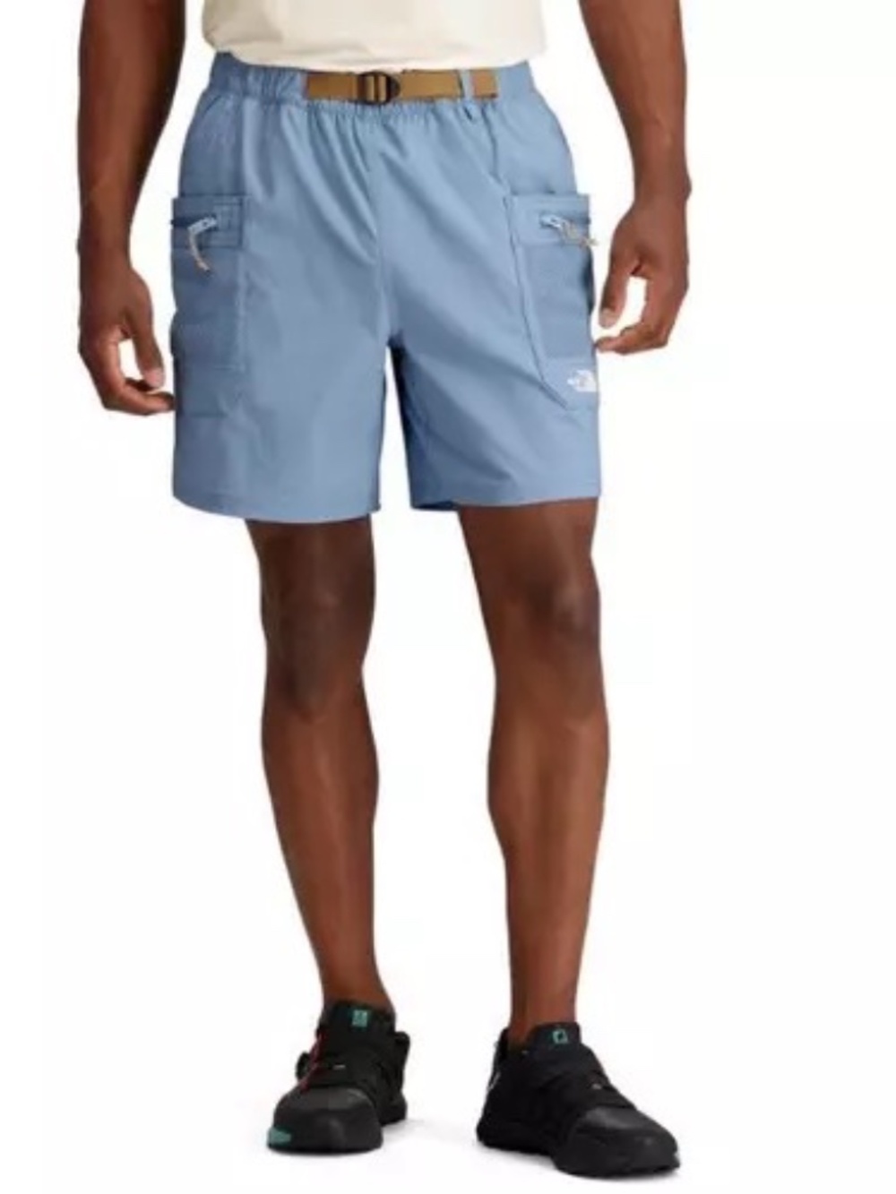 The North Face Men's Class V Pathfinder Cargo Short Hiking Steel Blue Size M
